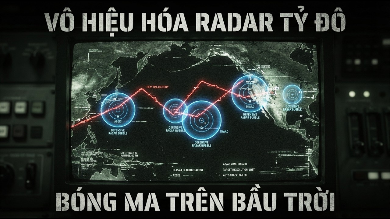 Vì Sao Vũ Khí Siêu Vượt Âm Khiến Mọi Radar Bị Mù? – Giải Mã 