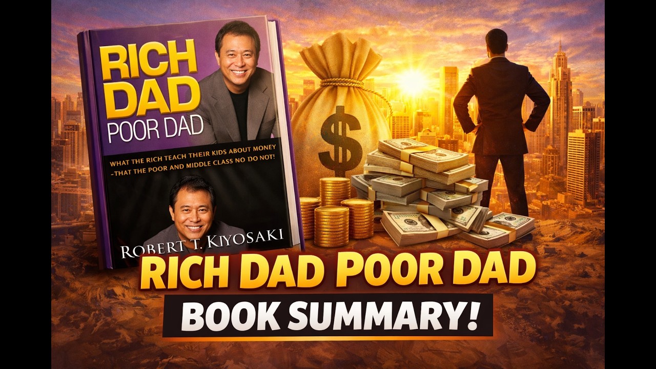 Rich Dad Poor Dad by Robert Kiyosaki | Complete Book Summary
