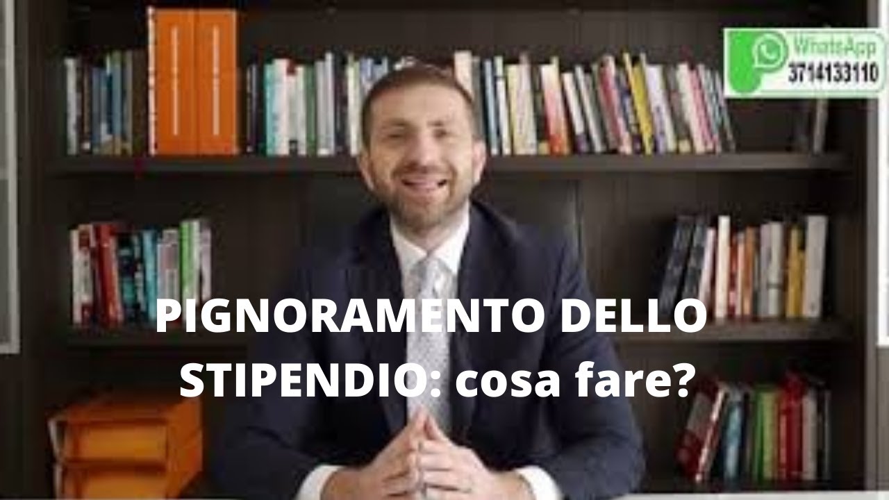 PIGNORAMENTO DELLO STIPENDIO: cosa fare?