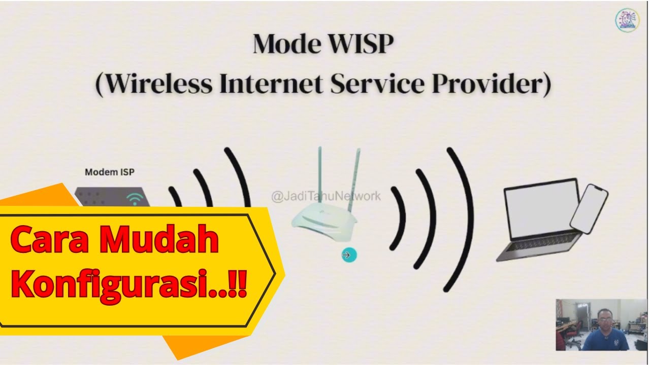 Cara Konfigurasi Mode WISP Router TPLINK TL WR840N