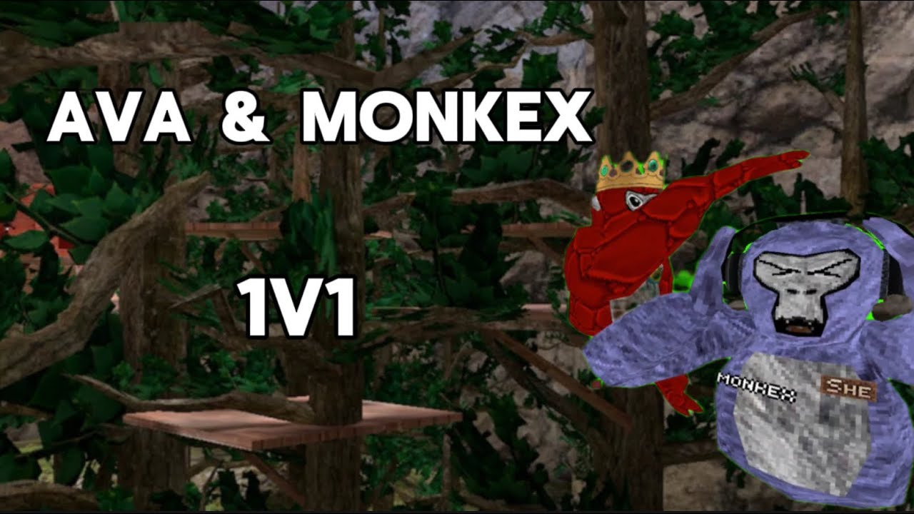 Avaplayzz & MonkeX Try To Find Mini Games Kids But End Up In A 1v1…