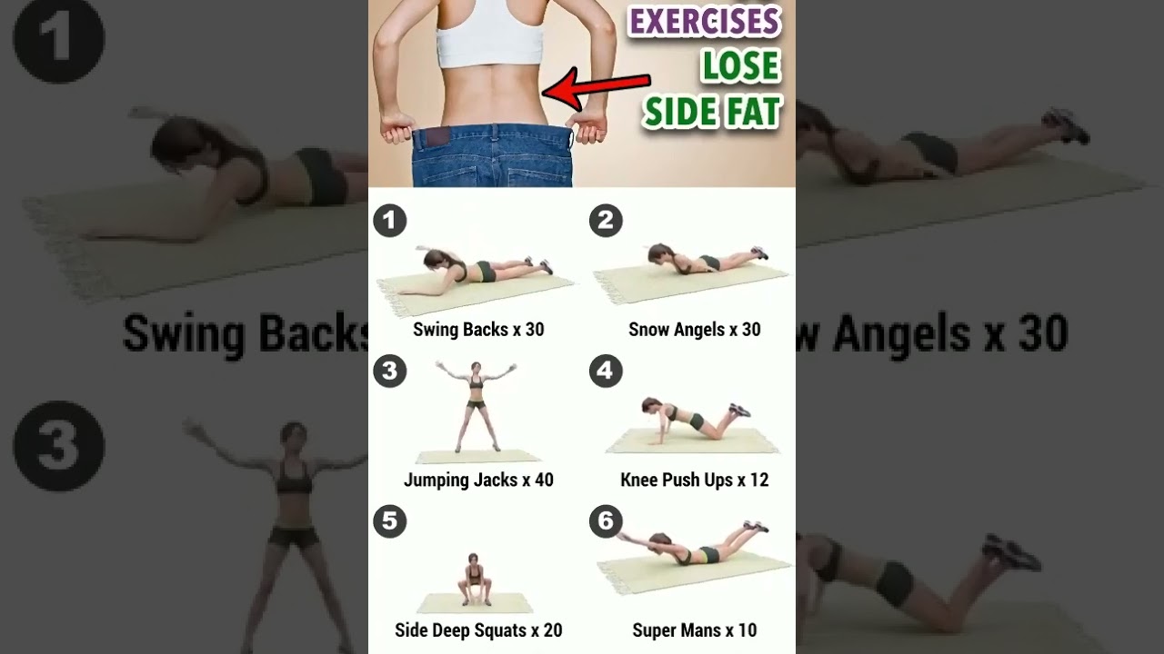 exersice lose side fat quickly, gwt slim thin body