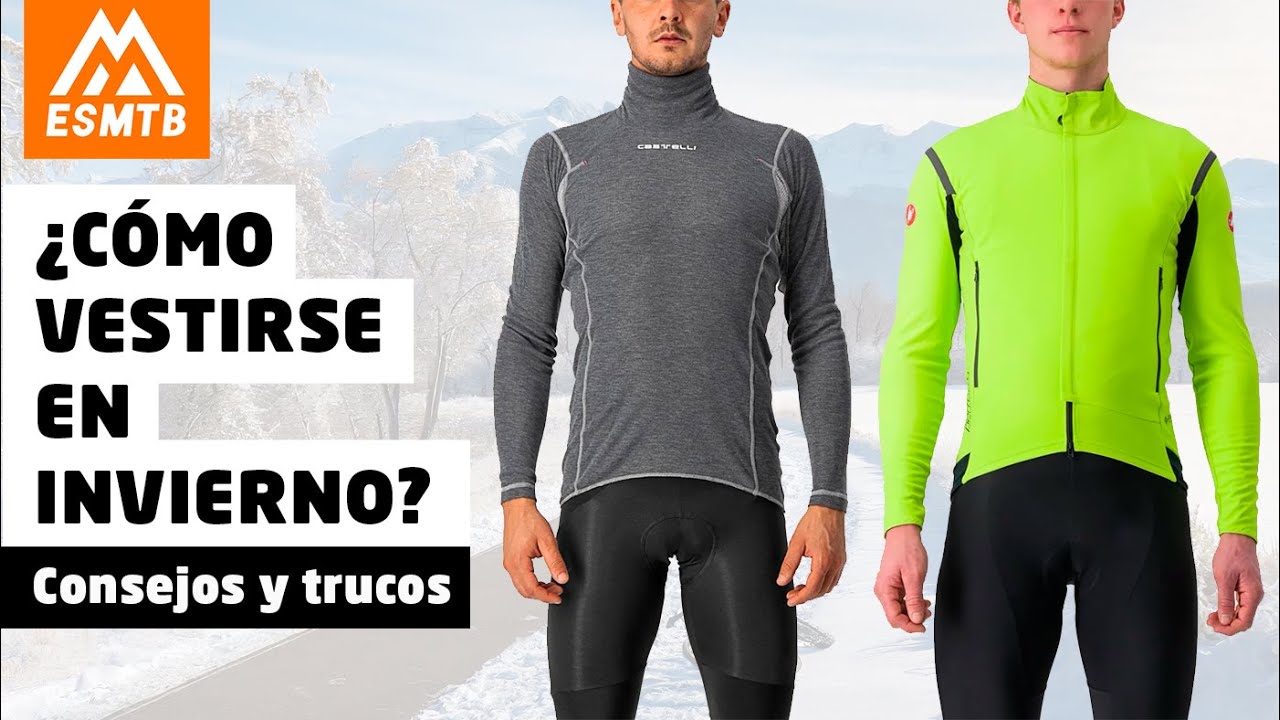 Guía de ropa ciclista para vestirse en invierno 🥶
