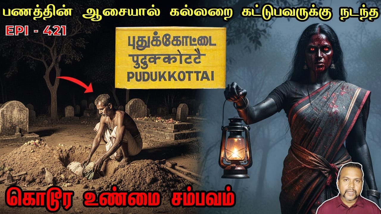 கல்லறை கட்டுபவருக்கு நடந்த சம்பவம்/REAL GHOST STORY/EPI-421/@puthiyaamanushyakathaigal3401