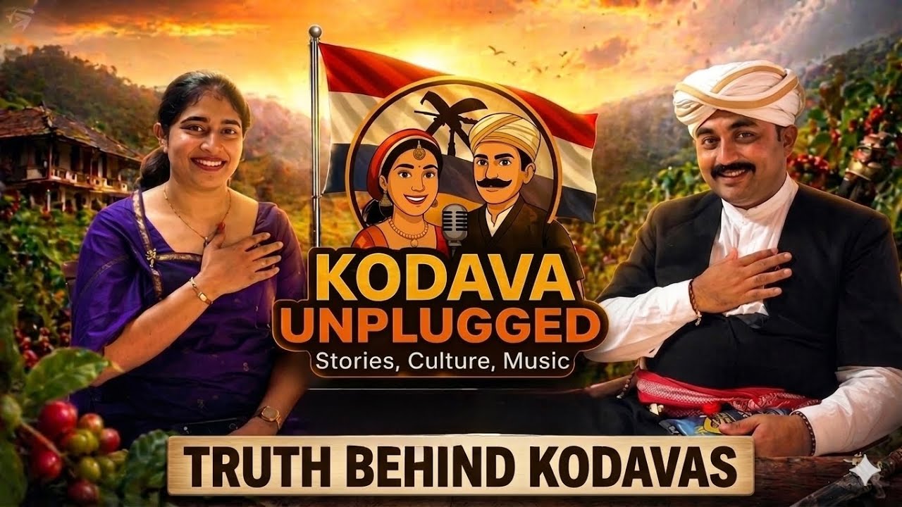 Episode 14 | Truth behind Kodavas ? | Chamera Dinesh Belyappa @Kodava_unplugged Podcast