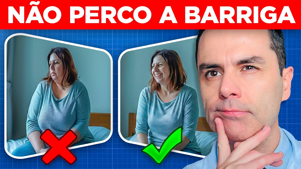 🔔 Gordura Abdominal na MENOPAUSA, 07 Dicas INFALÍVEIS!