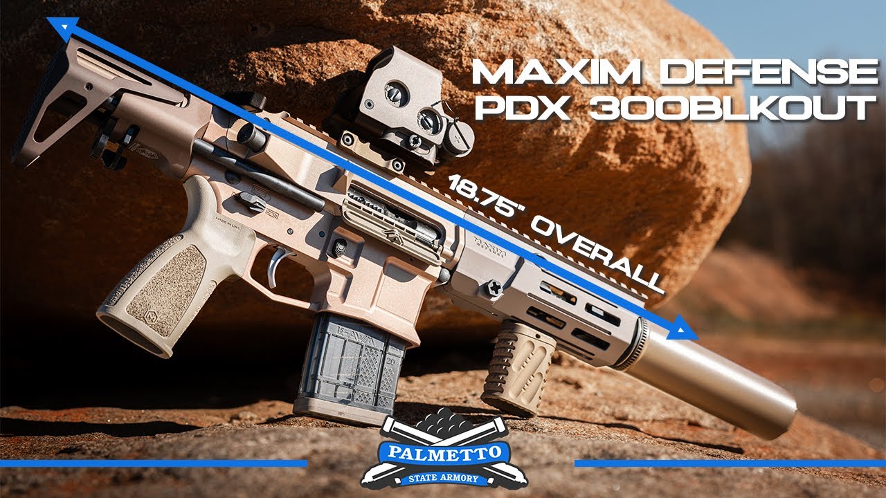 Maxim Defense PDX — 5,5 дюйма, 300 Blackout | Palmetto State Armory