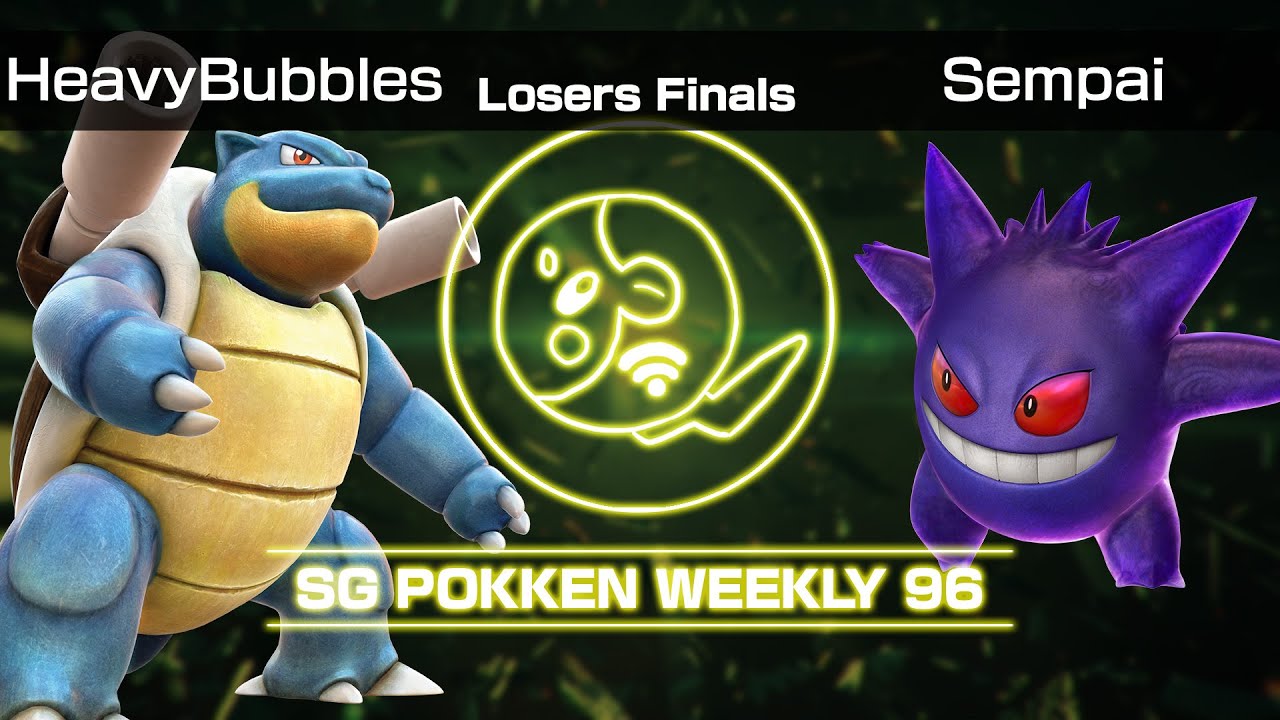 SGPW v. 96 - Pokkén DX Losers Finals: HeavyBubbles (Blastoise) vs. Sempai (Gengar)