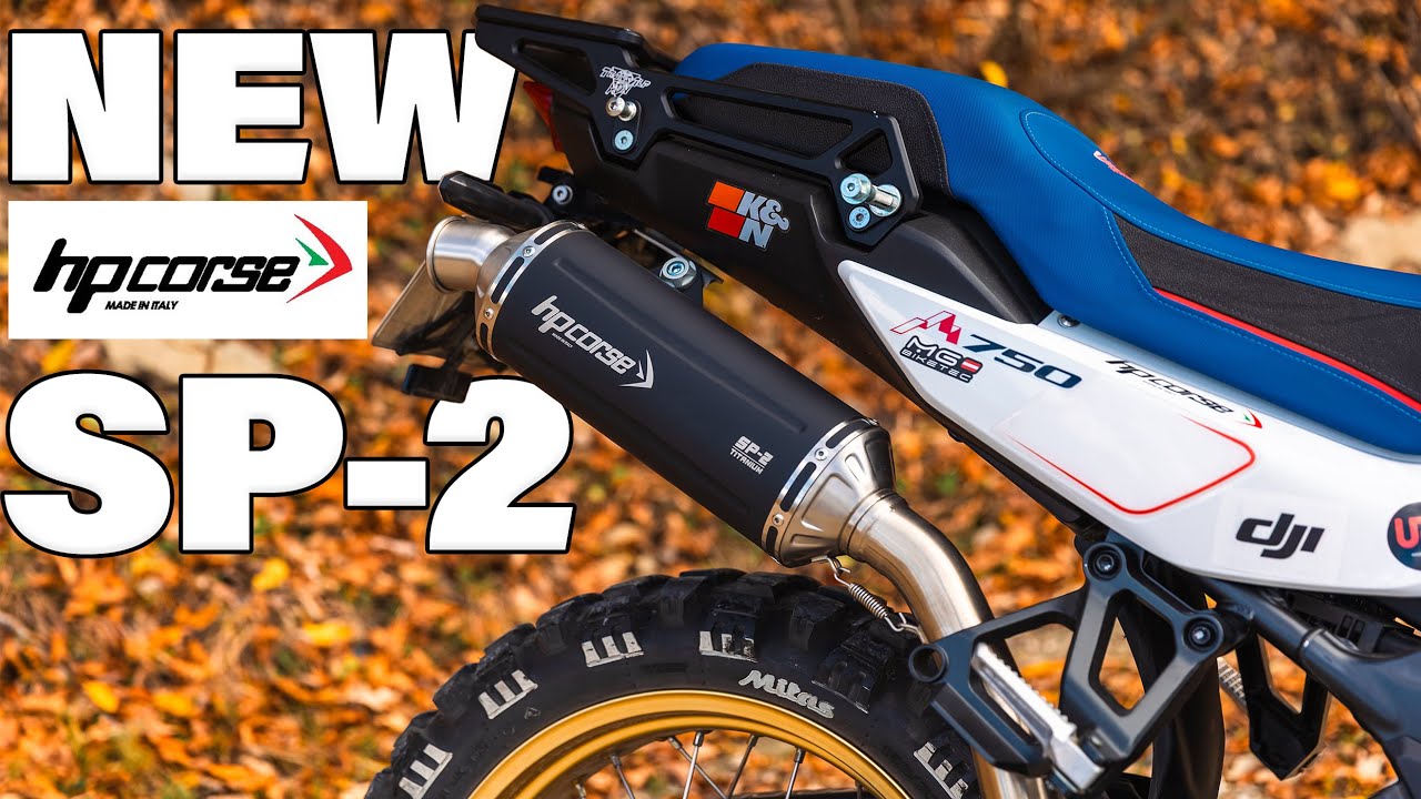 HP CORSE SP-2 Full Exhaust Installed on Transalp 750 – UNREAL Sound Experience! 