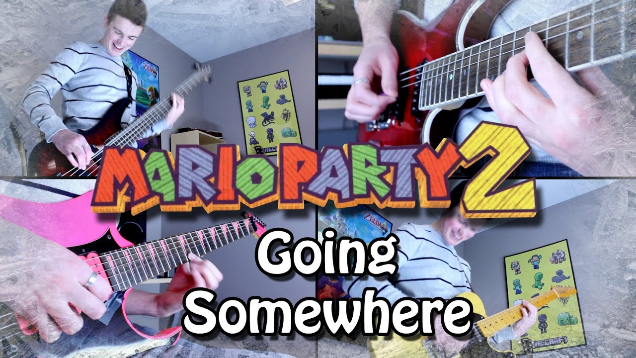 Going Somewhere/Bobsled Run - Mario Party 2 (Guitar Cover)