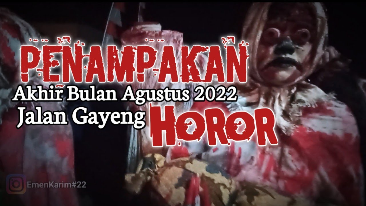 Jalan Gayeng Horor Bikin Merinding // Ratusan Lelembut hadir di Karnaval HUT RI 77