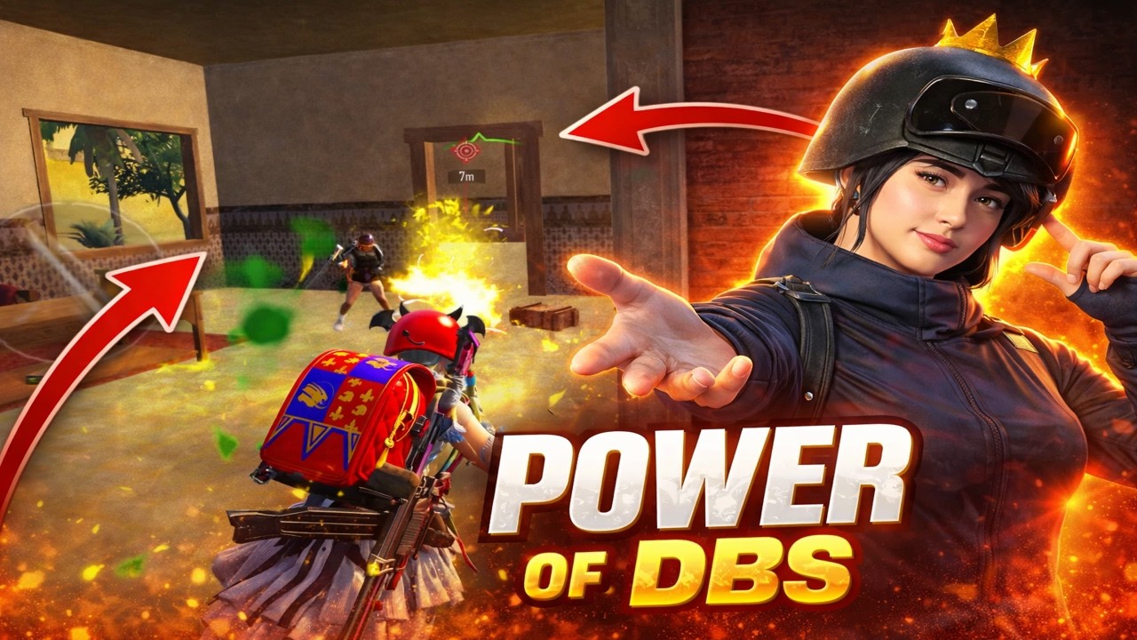 “The POWER of DBS 💥 | BGMI Close Range Domination”
