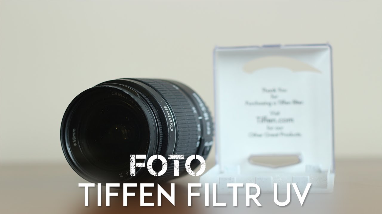 Tiffen Filtr UV 55mm - Tani filtr i ochrona dla każdej lustrzanki - PL