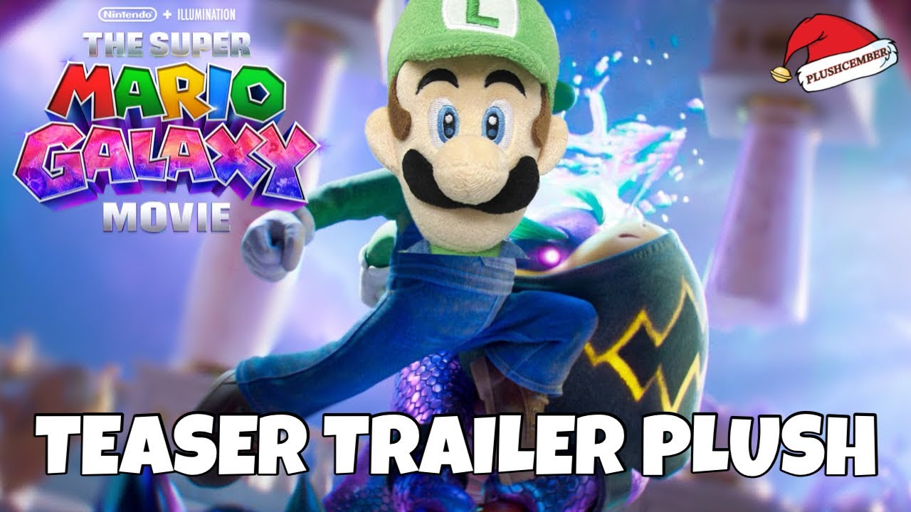 The Super Mario Galaxy Movie Teaser Trailer Plush Edition (Bowser Jr)