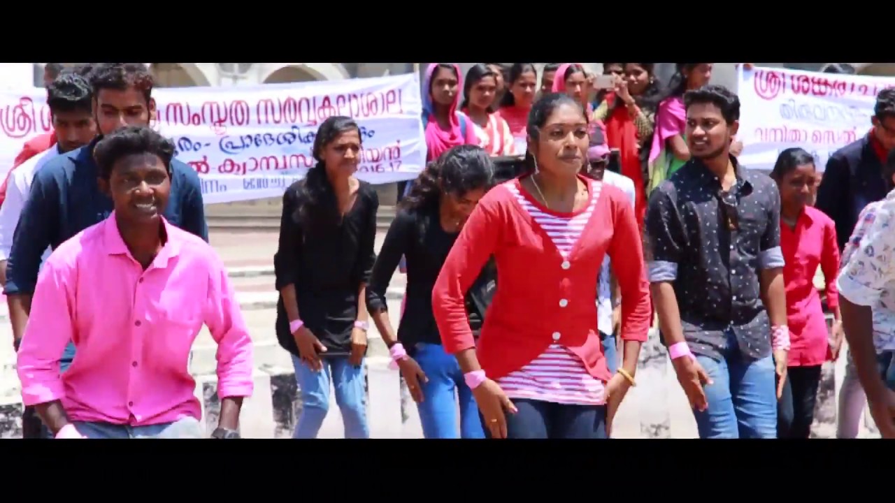 FLASHMOB on Womans day  by SSUS TVM - MAGIC CUTz