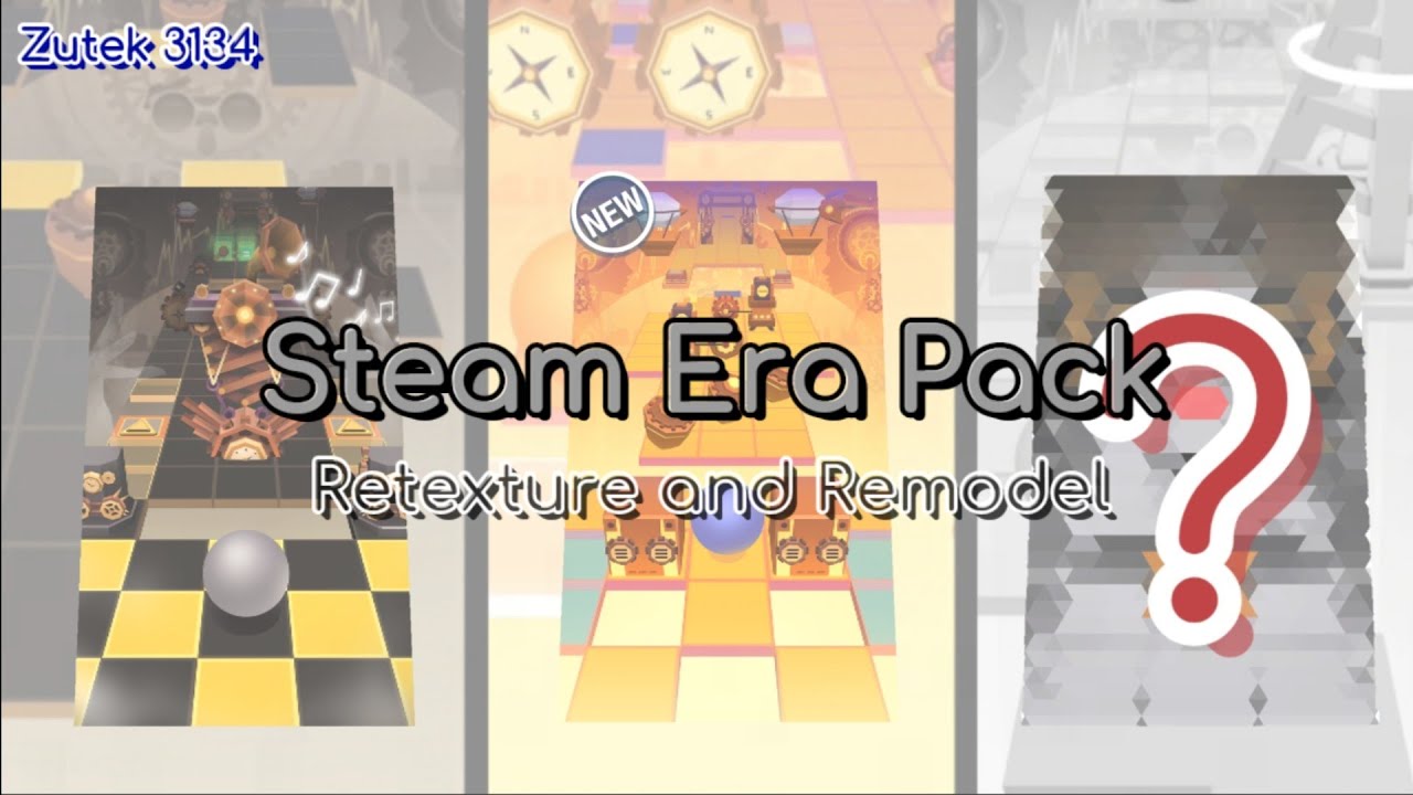 Rolling Sky Remodel Pack - Steam Era (+ Special Retexture)