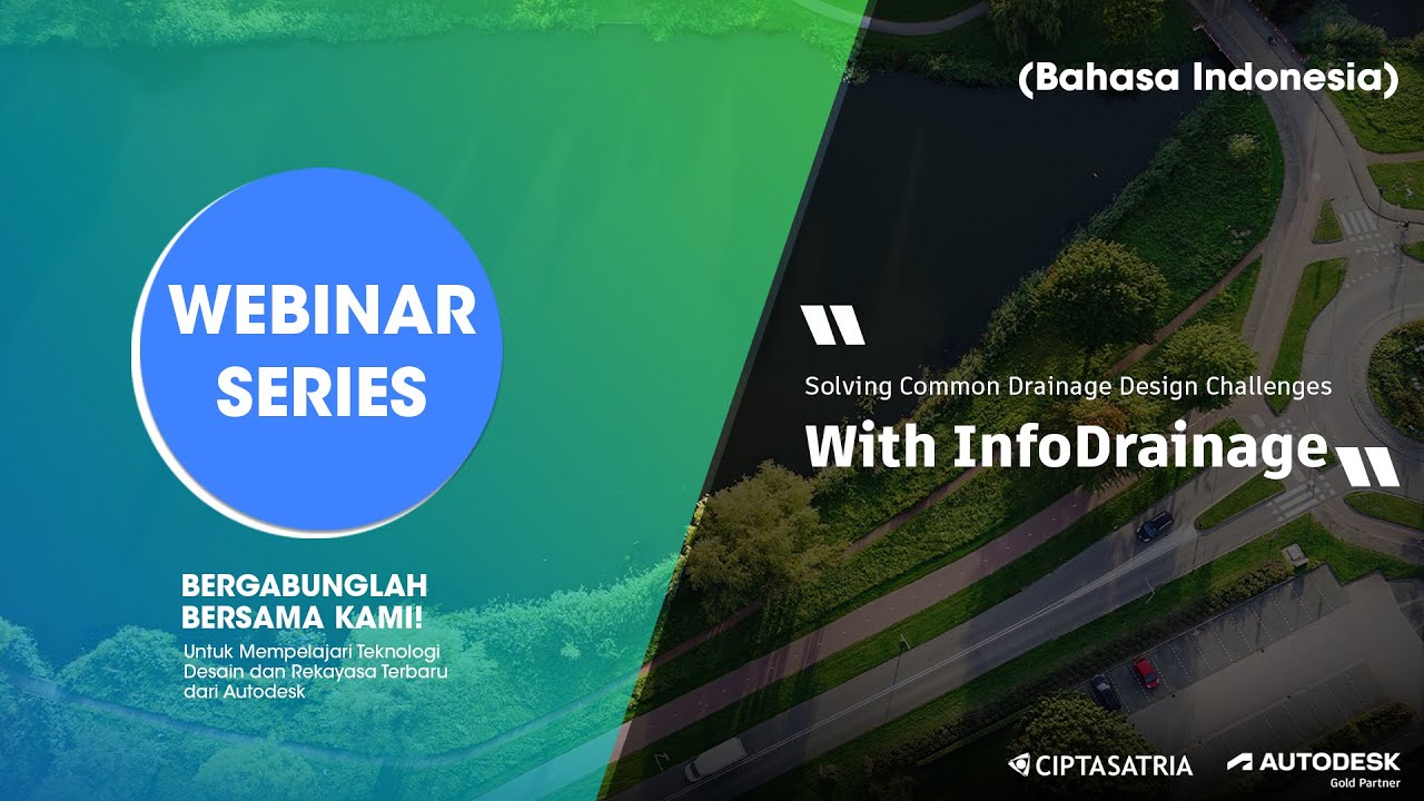 Webinar : Solving Common Drainage Design Challenges with InfoDrainage
