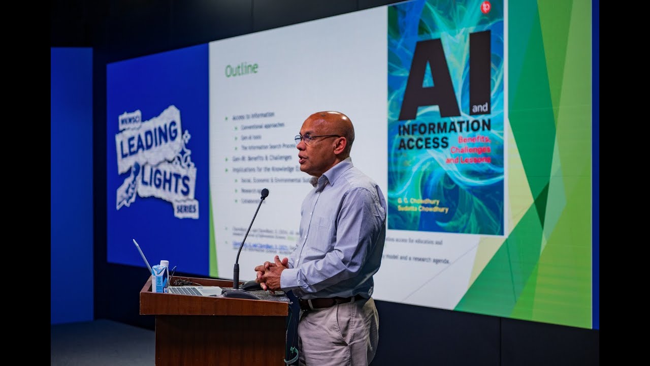 WKWSCI Leading Lights Series - Information Access in the Era of Generative AI