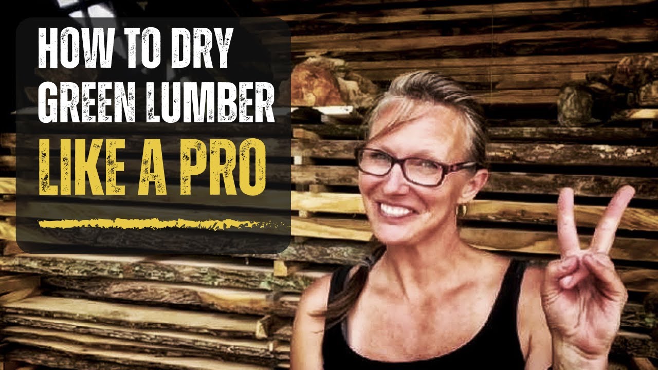 How to Dry Wood: Wood Drying 101┃ How to Stack Lumber Like a Pro [DIY Guide] #sawmill #lumber #wood