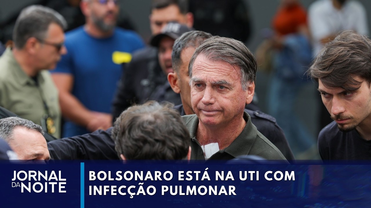 Bolsonaro está na UTI com infecção pulmonar