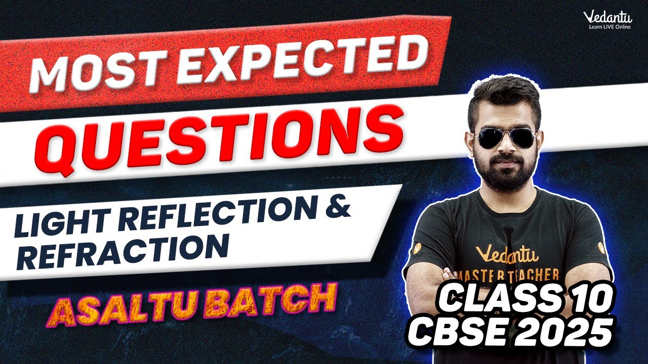 Отражение и преломление света | Наиболее ожидаемые вопросы | CBSE 2025 | Шимон Сэр