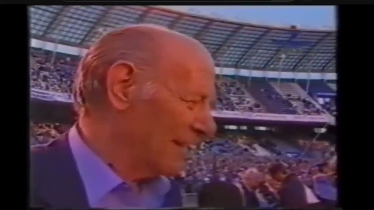 100 a&ntilde;os de Racing Club 2003 Machado da Silva y Federico Sachi ex jugadores de la Academia