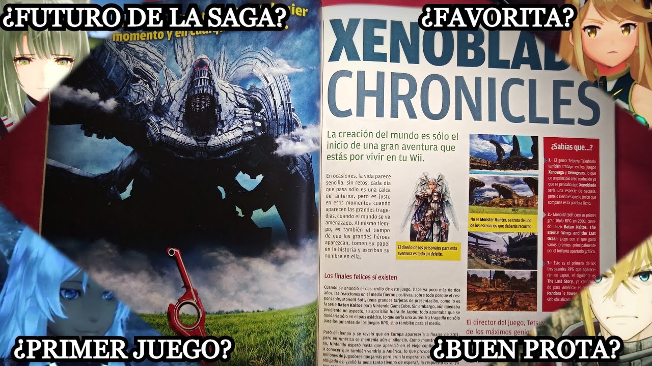 ¿Mi primer XENOBLADE? ¿Futuro de la saga? ¿Mejor protagonista? | Hilos de Fuego