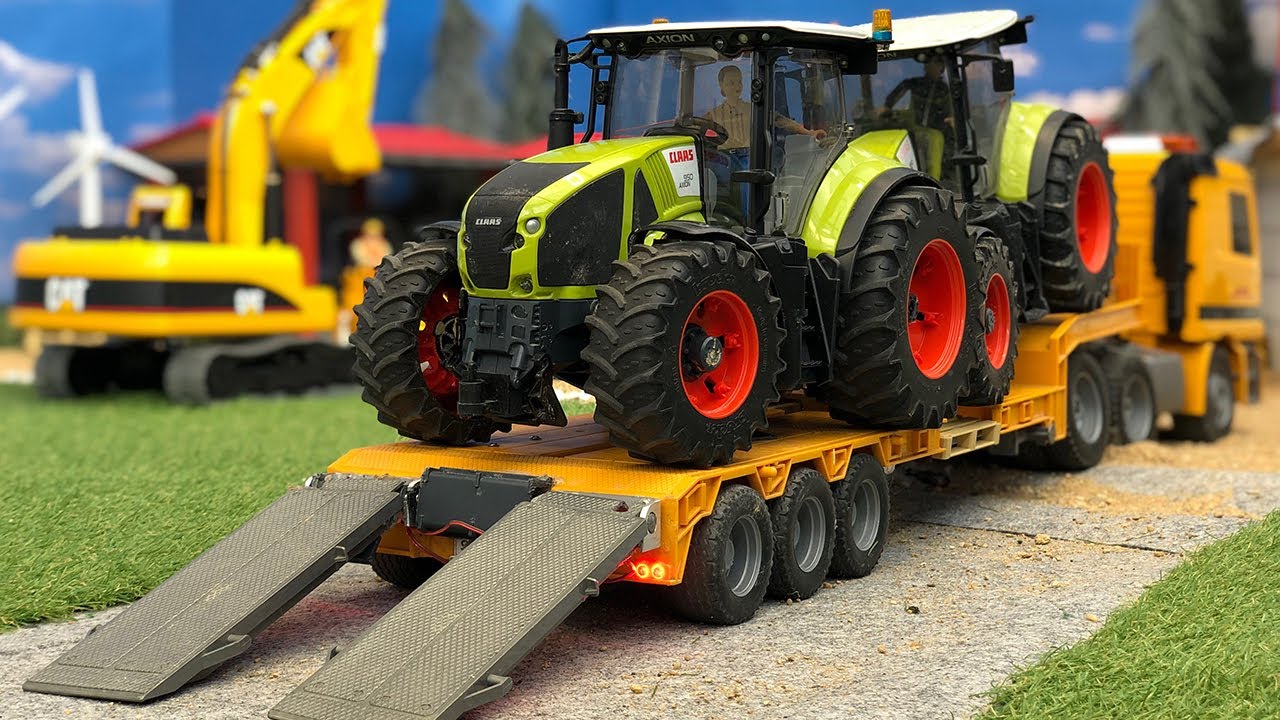 RC Tractors Wheel repair action!