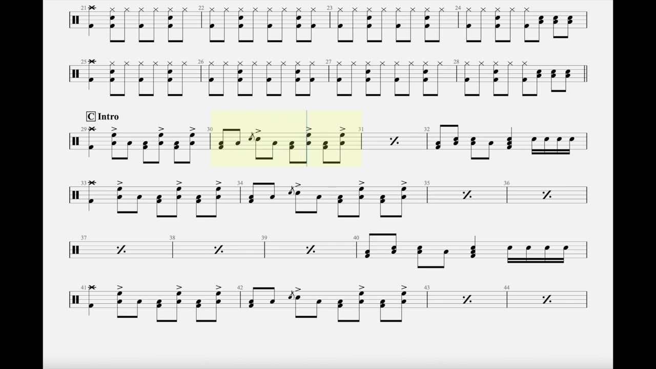 G2 Go your own way Rockschool Drum 2024 Grade 2 Tab
