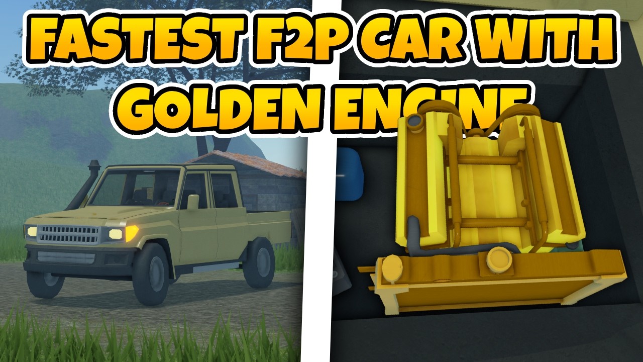 Put Golden Engine into Sand Cruiser | A Dusty Trip