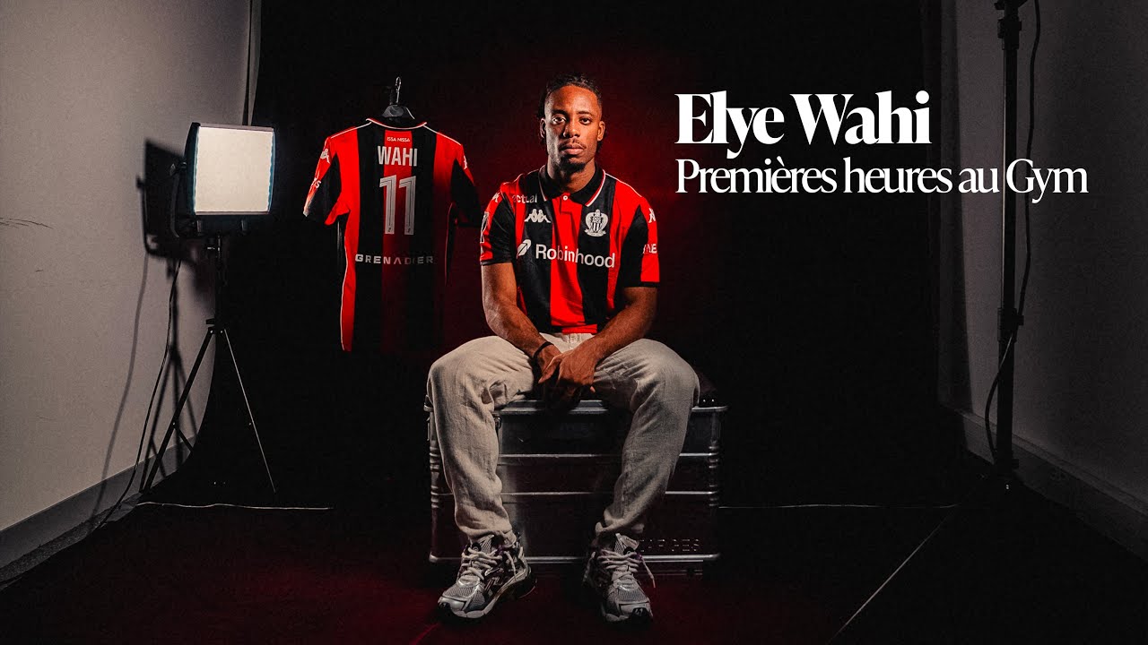 Elye Wahi - Ses premiers pas à l'OGC Nice 👀