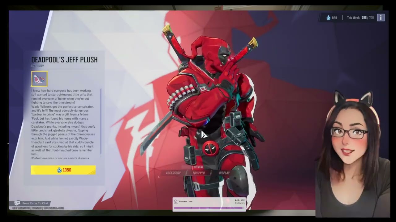 Jeff is biting Deadpool's butt! lol | #7crystalming4 on #Twitch