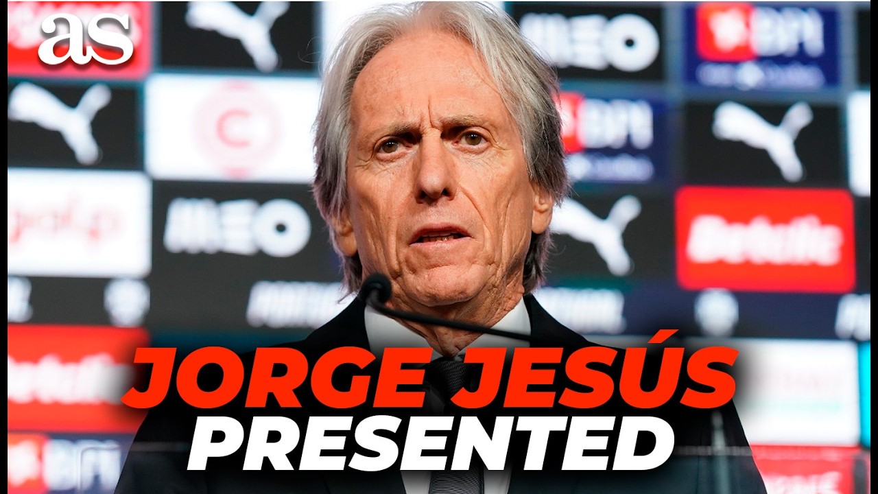 JORGE JESUS PRESENTED as NEW PORTUGAL MANAGER: Full Presentation and First Words