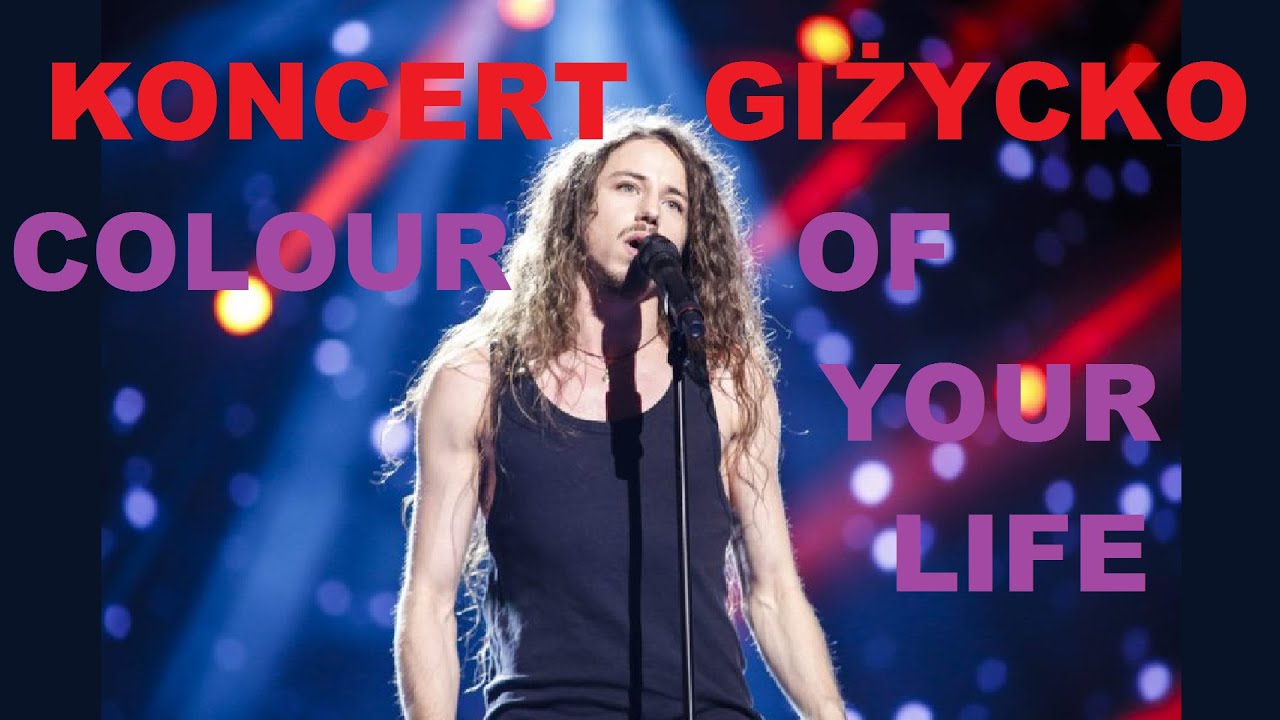 KONCERT GIŻYCKO - COLOUR OF YOUR LIFE - MICHAŁ SZPAK