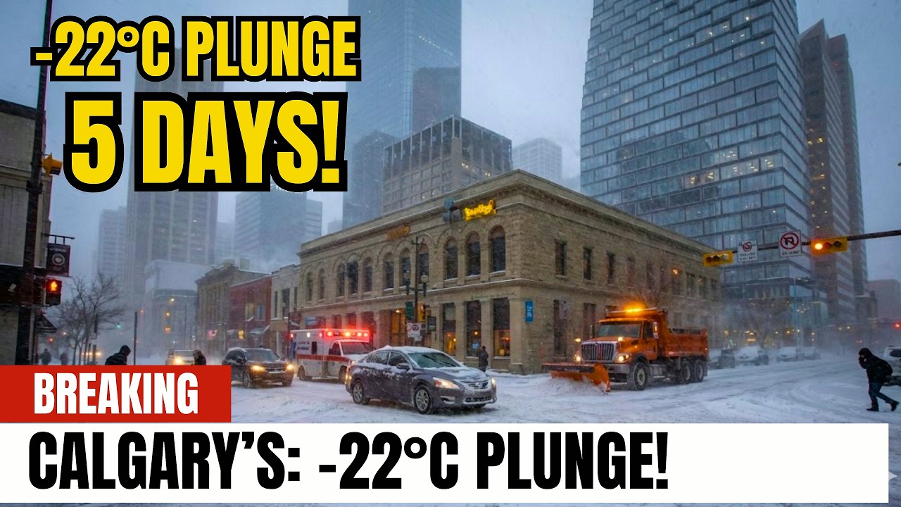 Breaking News: Toronto Pearson CHAOS! Flights Cancelled as Extreme Cold DUMPS on Ontario