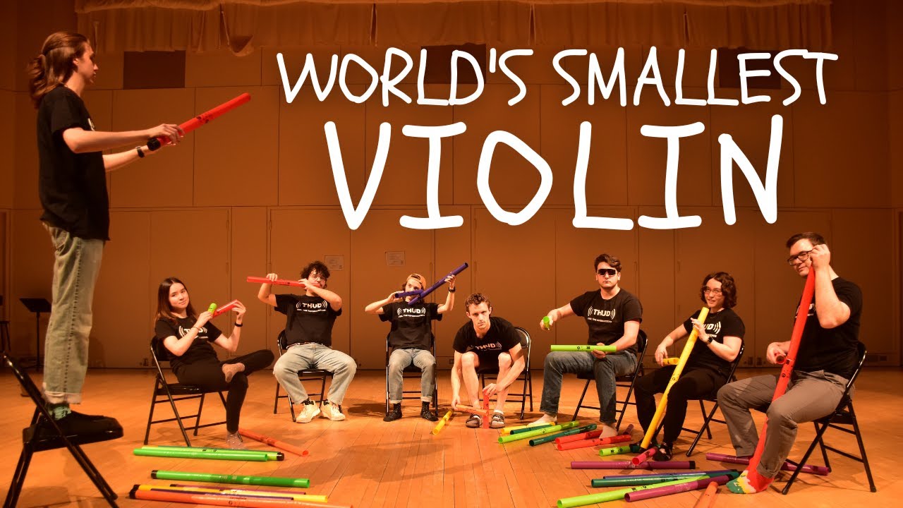 World's Smallest Violin by AJR on Boomwhackers!