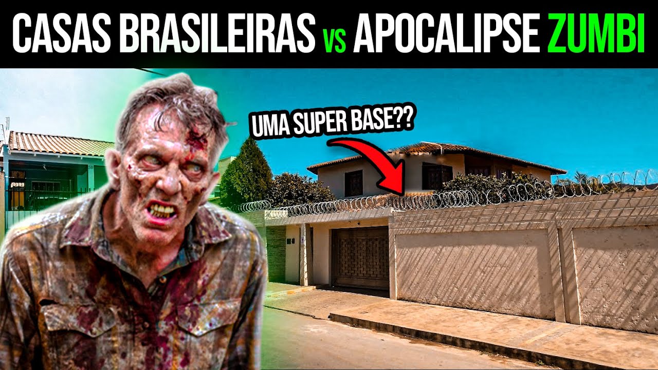 CASAS s&atilde;o BOAS em UM APOCALIPSE ZUMBI (BRASIL) - &Aacute;rea Zumbi