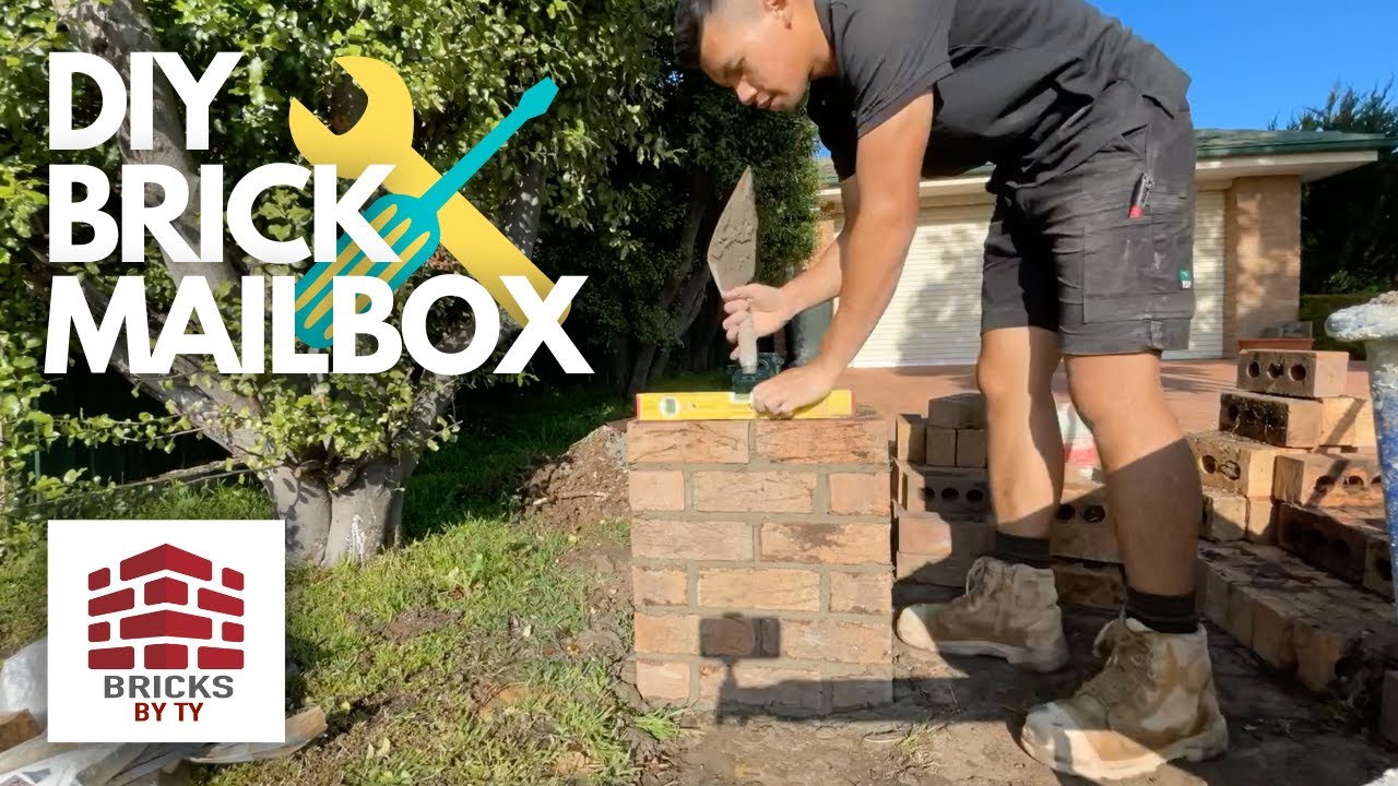 Unique DIY Brick Mailbox | BRICKLAYING AUSTRALIA