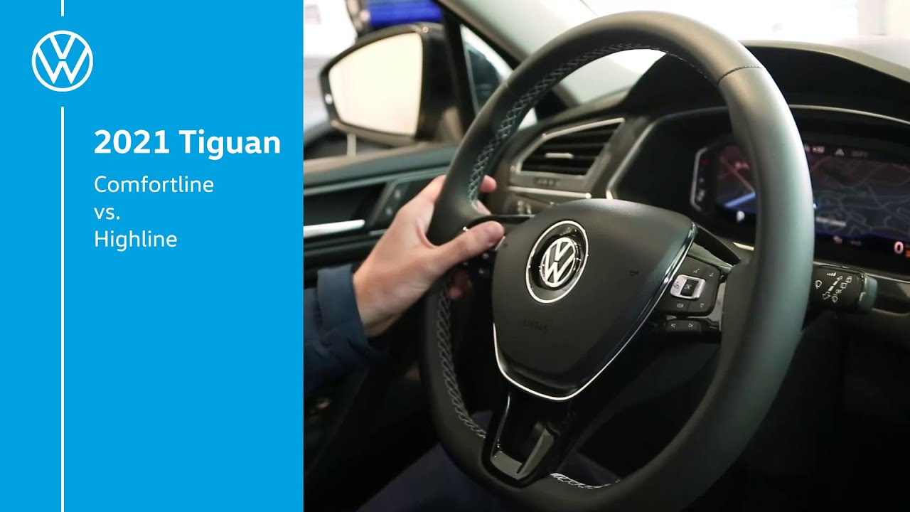 2021 Tiguan Comfortline / Highline Comparison @ VW Waterloo