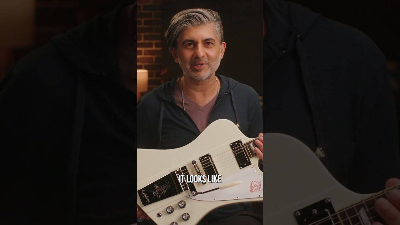 The Epiphone 1963 Firebird V Reissue With Maestro Vibrola