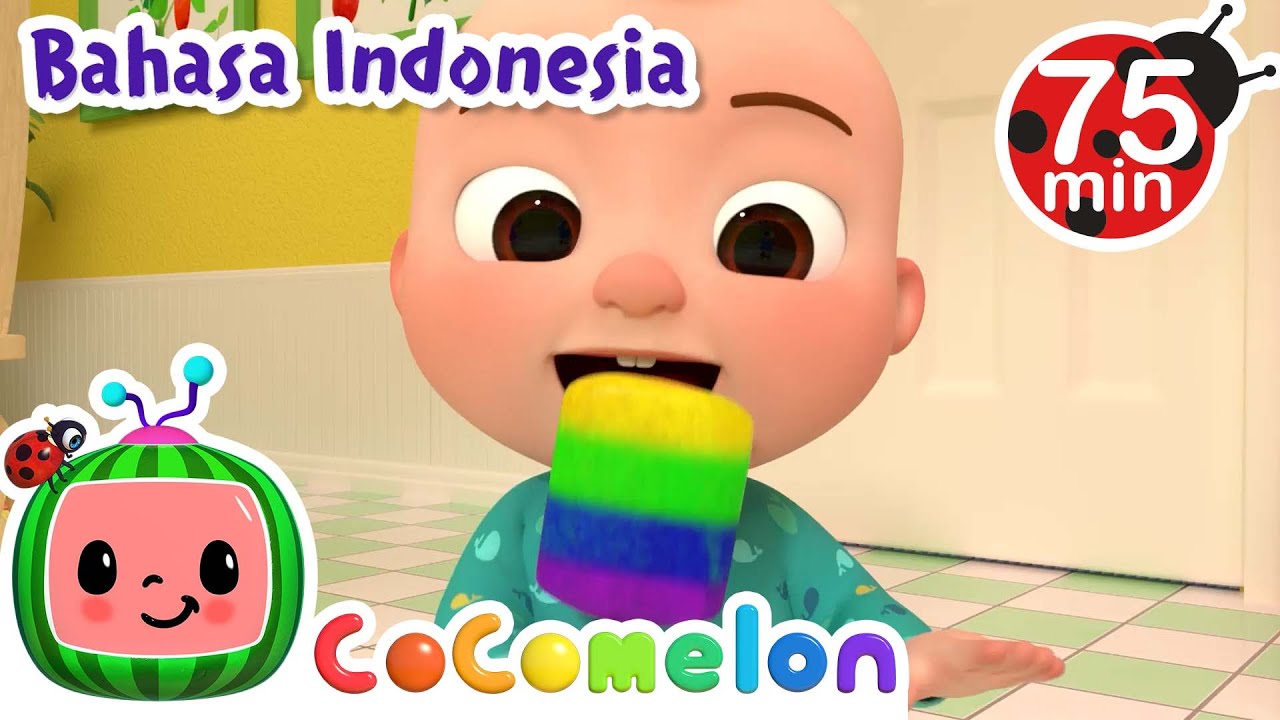 Lagu Warna | CoComelon Bahasa Indonesia - Lagu Anak Anak