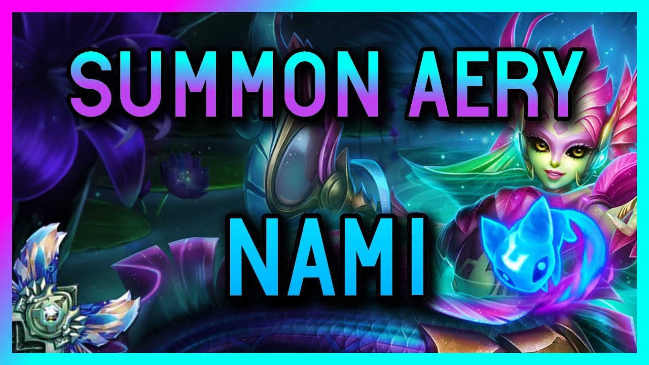 SUMMON AERY NAMI SUPPORT & SONA EMOTE GIVEAWAY - DIAMOND SOLOQ - League of Legends
