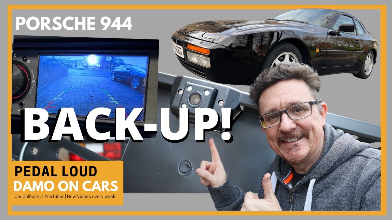 PORSCHE 944 REVERSING CAMERA INSTALL AND SHOUT OUTS!