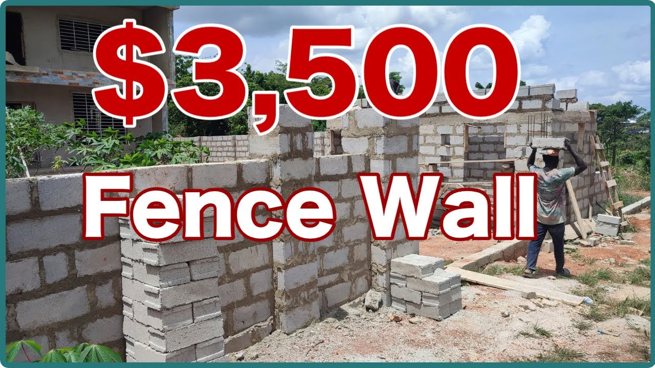 45x110 Feet Fence Wall Cost Breakdown || Building A House In Ghana || Episode 30
