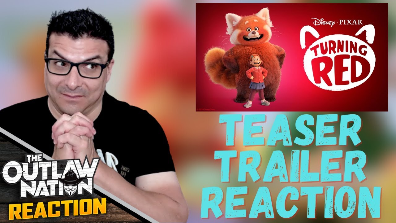 TURNING RED Teaser Trailer Reaction | PIXAR's Latest is a Big Surprise