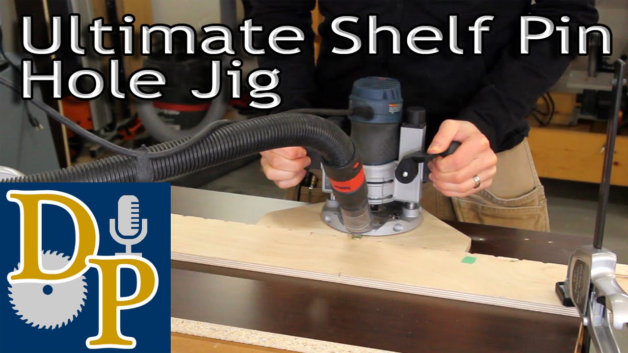 Ultimate Shelf Pin Hole Jig