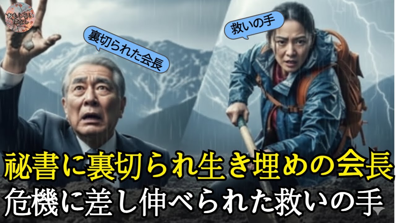 ✨ 30年信じた秘書の裏切り...生き埋めの危機に陥った会長 😢