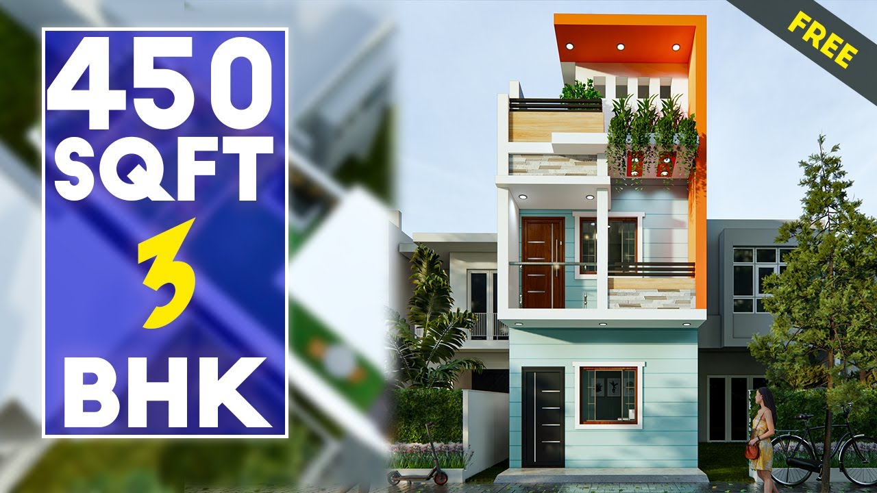 13X35 Feet Small House 3 Bedroom House 