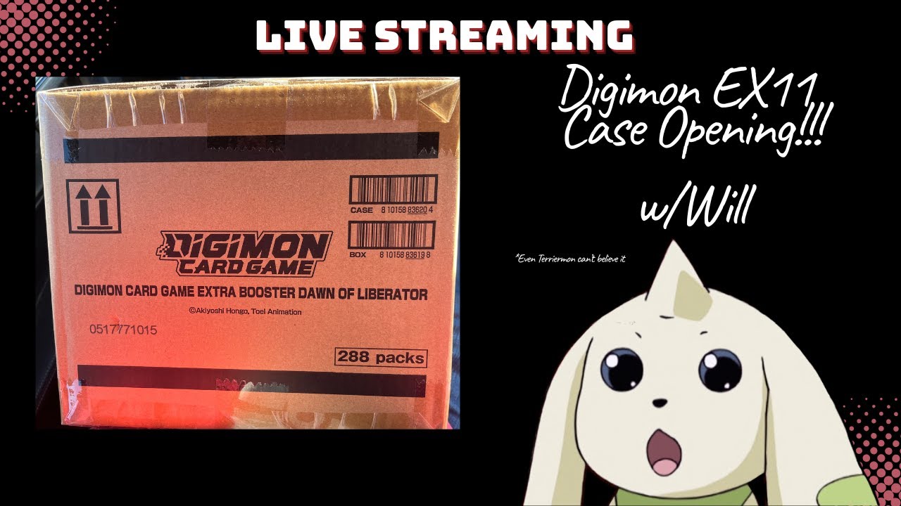 Digimon EX11 Case Opening!!! w/ Will