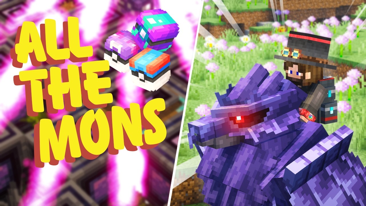 All The Mons Modpack EP18 I'm a Cobblemon Wizard - Automating Ars Nouveau